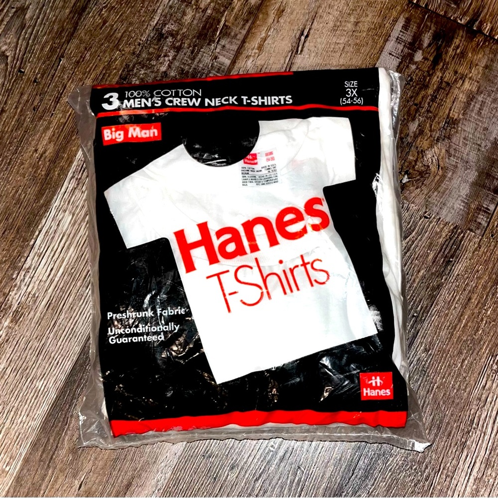 BNWT unopened Hanes mens tshirts